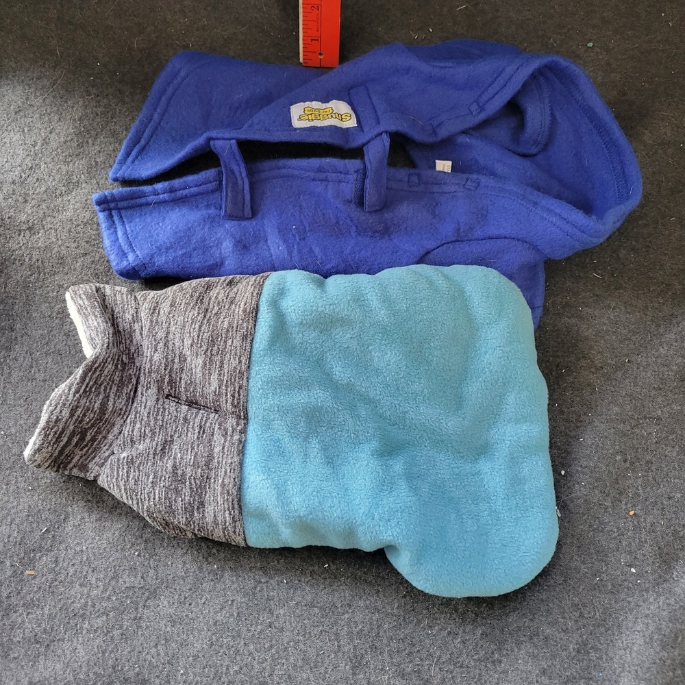 Snuggie For Dogs - Small - Blue And Another‎ Warm Top